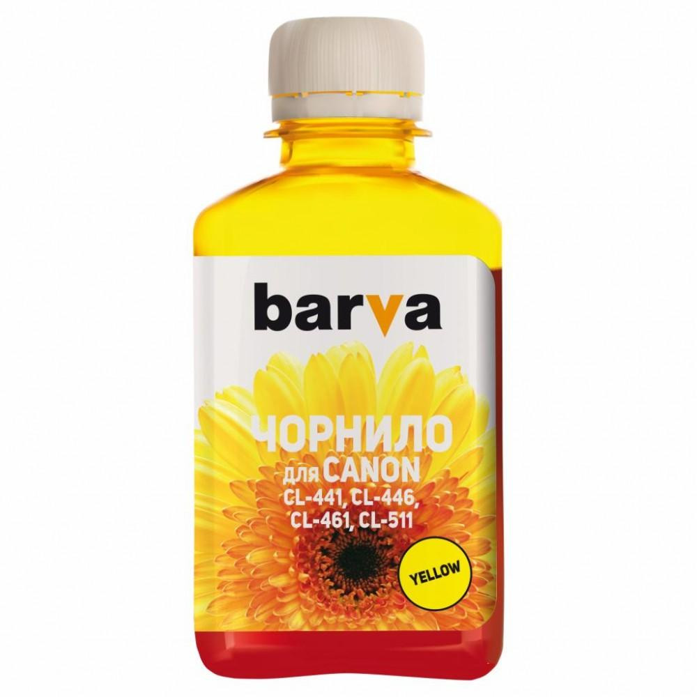 Barva Canon CL-441/CL-461 MG2140/TS5340 Yellow 180 мл I-BARE-CCL461-180-Y (C461-734) - зображення 1