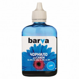   Barva Canon CL-441/CL-461 MG2140/TS5340 Cyan 100 мл I-BARE-CCL461-100-C (C461-728)