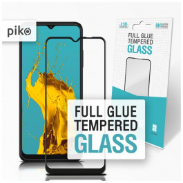   Piko Защитное стекло Full Glue для Samsung Galaxy A22 Black (1283126512582)