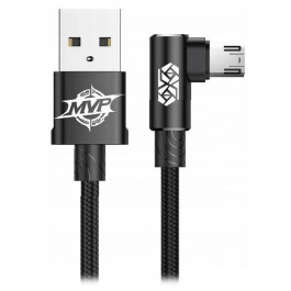   Baseus MVP Elbow Type Cable USB For Micro 1.5A 2M Black (CAMMVP-B01)