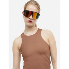   H&M Спортивна майка жіноча  061089883_brown L Коричнева (6666000311320)