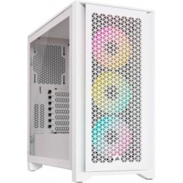   Corsair 4000D RGB Airflow White (CC-9011241-WW)