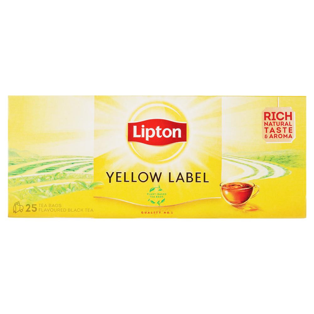 Lipton Чай  Yellow Label 25 шт (64953) (8717163825976) - зображення 1