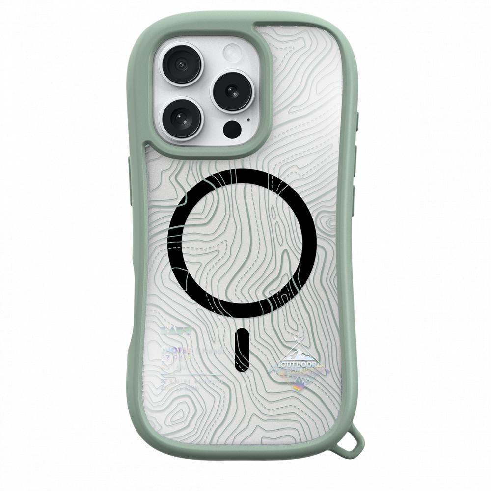 LAUT POP ADVENTURE case with MagSafe for iPhone 16 Pro - Silt Green (L_IP24B_PA_GN) - зображення 1