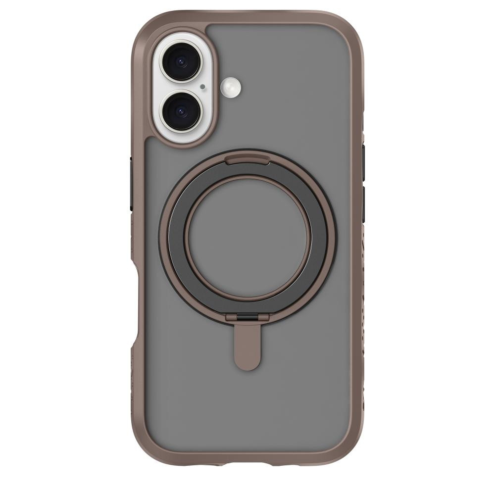 LAUT CRYSTAL MATTER case with MagSafe for iPhone 16 - Earth Brown (L_IP24A_CM_BR) - зображення 1