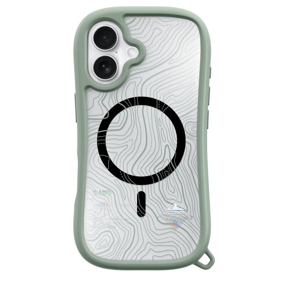 LAUT POP ADVENTURE case with MagSafe for iPhone 16 Plus - Silt Green (L_IP24C_PA_GN) - зображення 1