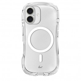   LAUT POP LUME case with MagSafe for iPhone 16 - Crystal (L_IP24A_PL_UC)