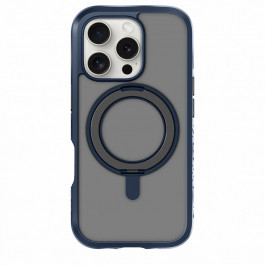   LAUT CRYSTAL MATTER case with MagSafe for iPhone 16 Pro - Denim Blue (L_IP24B_CM_BL)