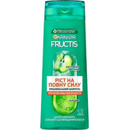 Garnier Шампунь  Fructis Рост во всю силу для ослабленных волос склонных к выпадению 400 мл (3600541775855)