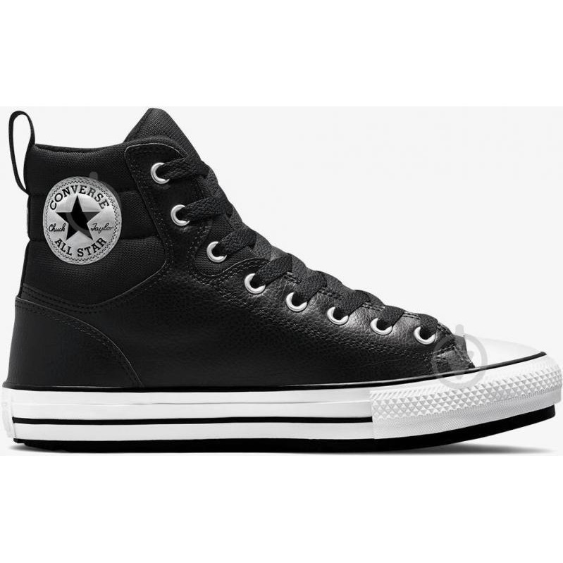 Converse Мужские кеды высокие  Chuck Taylor All Star Berkshire Boot 171448C 44.5 (10.5) 29 см Black/White/Bla - зображення 1