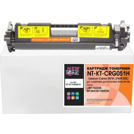   NewTone Картридж для Canon LBP-162DW, MF264/267/269DW Canon 051H, 2169C002 Black (NT-KT-CRG051H)