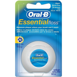 Oral-B Зубная нить  Essential Мятная 50 м (5010622005029)