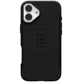   URBAN ARMOR GEAR iPhone 16, Civilian Magsafe, Black (114446114040)