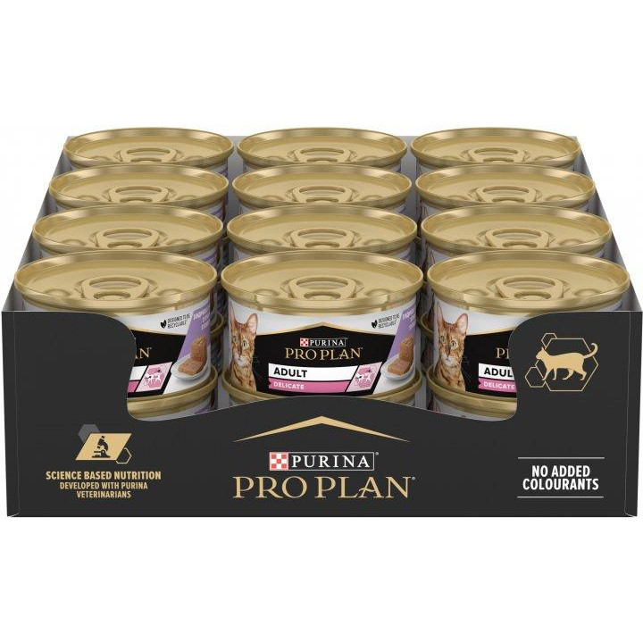 Pro Plan Adult Delicate turkey Pate 85 г 24 шт - зображення 1