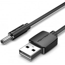   Vention USB to DC 3.5x1.35mm 0.5m Black (CEXBD)