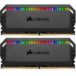   Corsair 32 GB (2x16GB) DDR4 3600 MHz Dominator Platinum RGB (CMT32GX4M2Z3600C18)