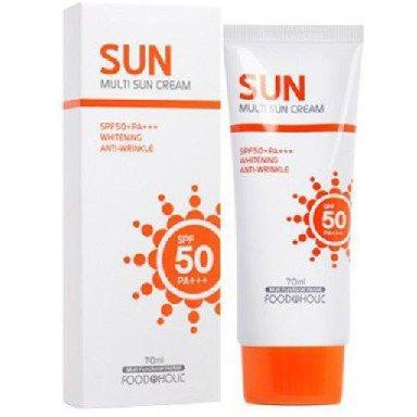 Food a Holic Солнцезащитный крем  Multi Sun Cream 70 мл (8809348602202) - зображення 1