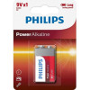 Philips Krona bat Alkaline 1шт PowerLife (6LR61P1B) - зображення 1