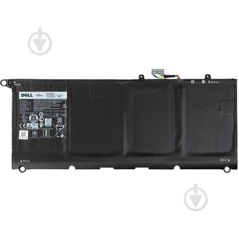 PowerPlant Dell XPS 13 9360 PW23Y/7.6V/8085mAh (NB441297) - зображення 1