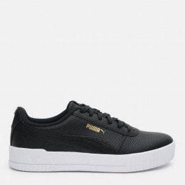   PUMA Жіночі кеди низькі  Carina Lux L 37028101 37 (4) 23 см Black (4060981051053)