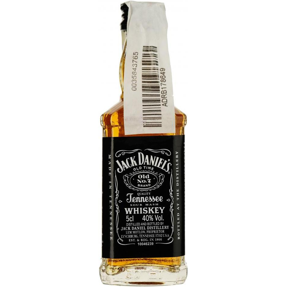 Jack Daniel’s Теннесси Виски Old No.7 0.05 л 40% (5099873046296) - зображення 1