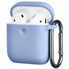   2E Чехол  для Apple AirPods Pure Color Silicone (3mm) Sky blue (2E-AIR-PODS-IBPCS-3-SKB)