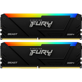   Kingston FURY 32 GB (2x16GB) DDR4 3733 MHz Beast RGB (KF437C19BB12AK2/32)