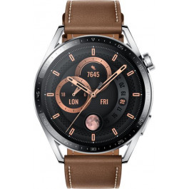   HUAWEI Watch GT3 46mm Brown Leather Strap (55028448)