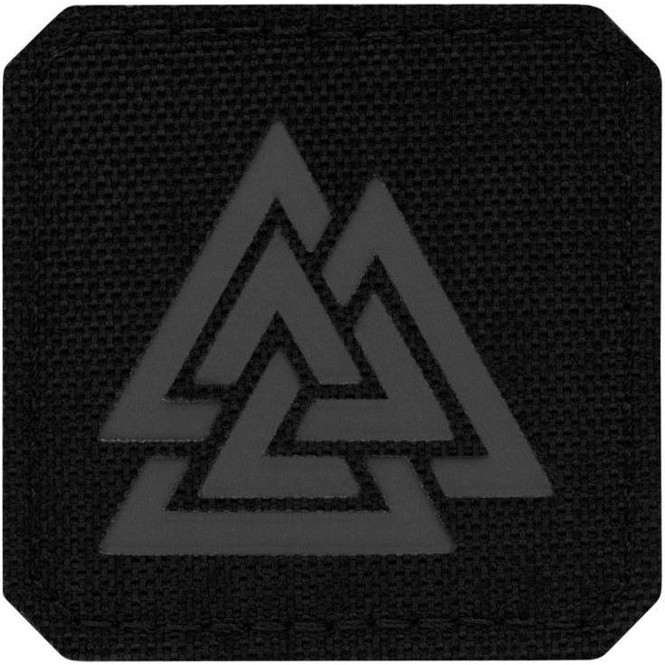 M-Tac Пластир  Valknut Laser Cut Black/Grey (51162211) - зображення 1