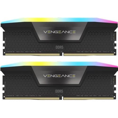 Corsair 96 GB (2x48GB) DDR5 6400 MHz Vengeance RGB (CMH96GX5M2B6400C32) - зображення 1