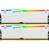 Kingston FURY 64 GB (2x32GB) DDR5 5600 MHz Beast White RGB (KF556C40BWAK2-64) - зображення 4