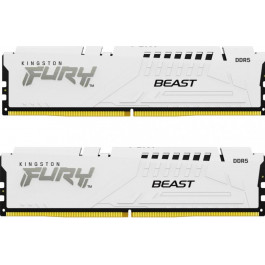   Kingston FURY 64 GB (2x32GB) DDR5 5200 MHz Beast EXPO White (KF552C36BWEK2-64)