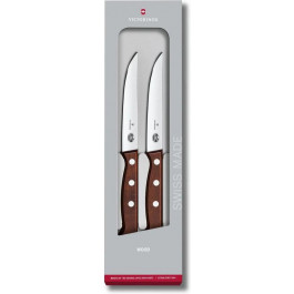   Victorinox Wood Steak Knife Set (5.1200.12G)