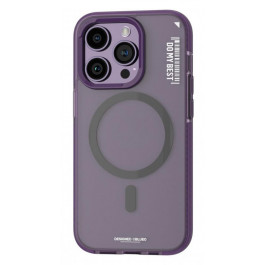   Blueo Накладка Blue Dual Color Phone Case для iPhone 14 Pro з MagSafe Purple (B46-I14PPRP)