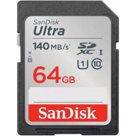   SanDisk 64 GB SDXC UHS-I U1 Ultra (SDSDUNB-064G-GN6IN)