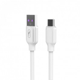   SkyDolphin S56T Super Fast TPE USB to USB Type-C 1m White (USB-000572)