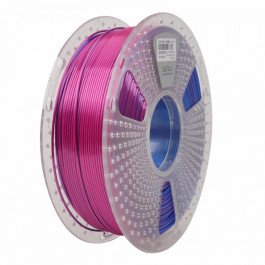   Sunlu Silk PLA+ пластик Dual Color для 3D-принтера 1.75mm 1кг Червоний-Синій