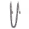 Lucky Bay Зажимы на соски Nipple play пинцет Chain Heavy Metall black (810353) - зображення 1