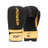 PowerPlay Боксерські рукавиці 3024 Ultra Mat 14oz чорно-золоті (PP_3024_14oz_Bl/Gold) - зображення 1