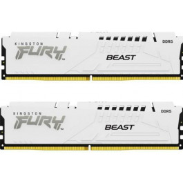   Kingston FURY 64 GB (2x32GB) DDR5 6000 MHz Beast EXPO White (KF560C36BWEK2-64)