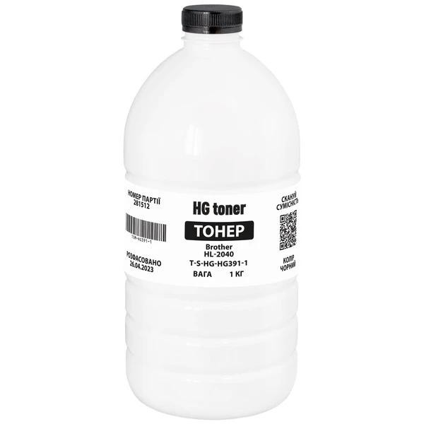 HG toner Тонер BROTHER HL-2040/ HL-5340 флакон 1кг (TSM-HG391-1) - зображення 1