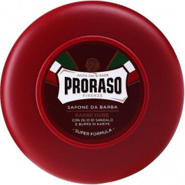   Proraso Мыло для бритья  Red (New Version Super Formula) Nourish Sandalwood Shaving Soap Jar 150 мл (8004395