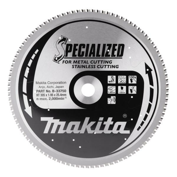 Makita 305x25,4х1,7 мм (B-33750) - зображення 1