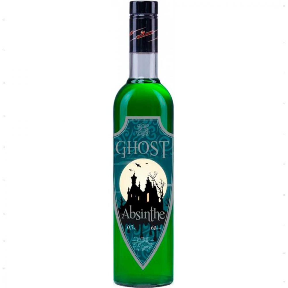 BarMania Настойка Гоуст Абсент/absinthe 60% 0,7 л (4820058967584) - зображення 1