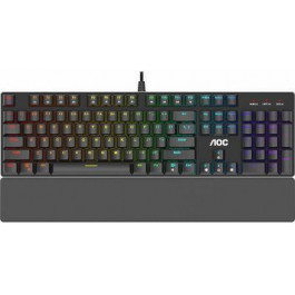   AOC GK500 Gaming RGB Outemu Red USB (GK500DR2R)