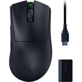   Razer DeathAdder V3 PRO Wireless & Mouse Dock Black (RZ01-04630300-R3WL)