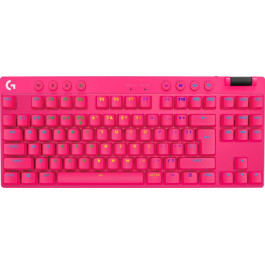   Logitech G Pro X TKL Lightspeed Tactile Magenta (920-012159)