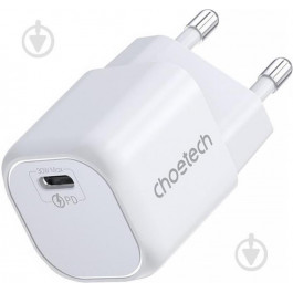   Choetech 30W USB-C PD Wall Charger White (PD5007-EU-WH)