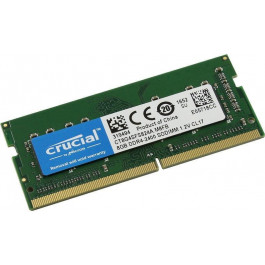   Crucial 8 GB SO-DIMM DDR4 2400 MHz (CT8G4SFS824A)