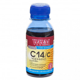   WWM Чернила Canon CLI-451C/CLI-471C Cyan 100 г (C14/C-1)